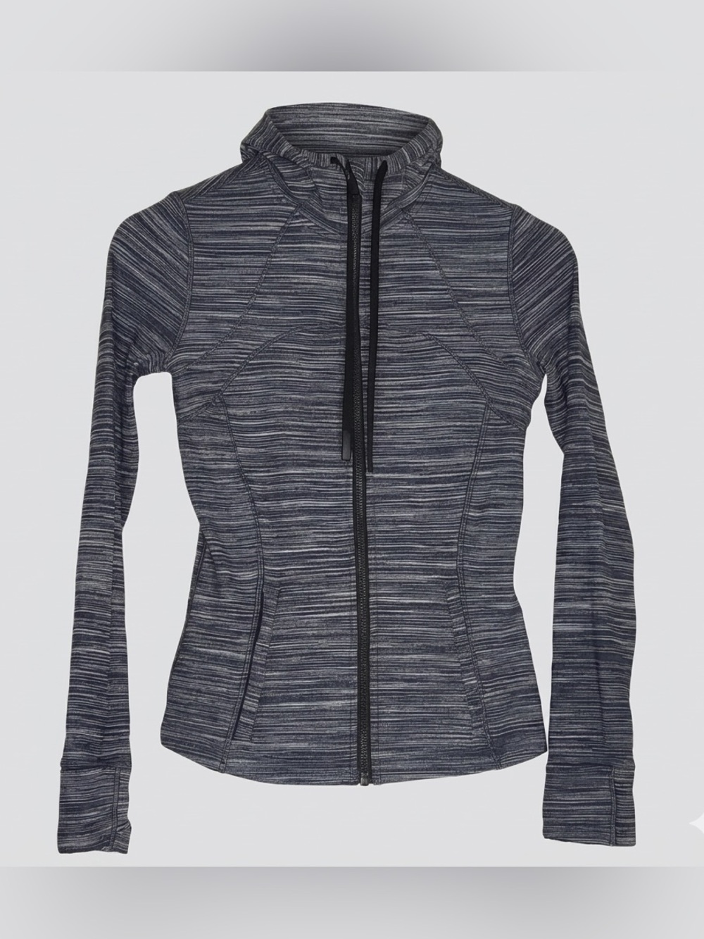 Lululemon Hooded Define Jacket Nulu Heather Gray Women’s Size 6